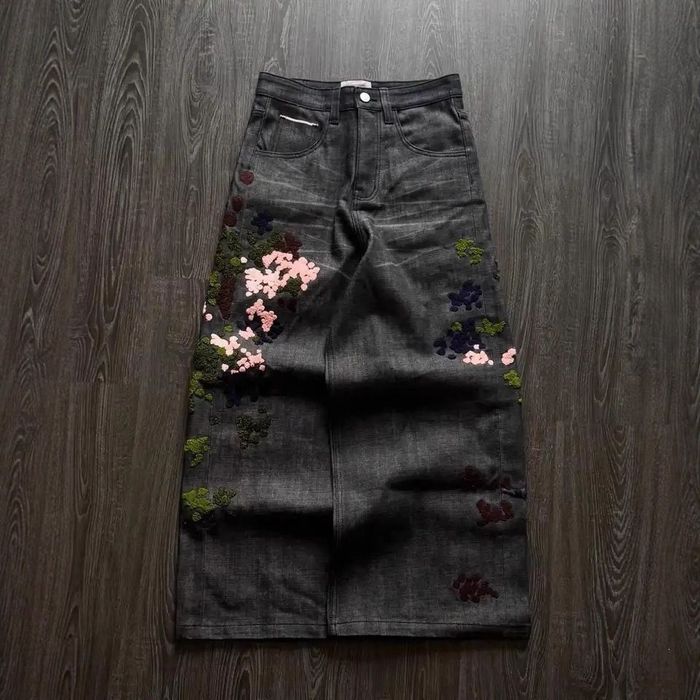 Джинси кльош baggy opium drip archive y2k