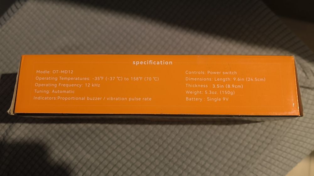 Detetor de metais novo na caixa Sunpow