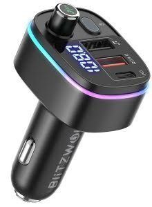 Transmissor BlitzWolf  BW-BC2 / Bluetooth Chamadas mao livre para carr