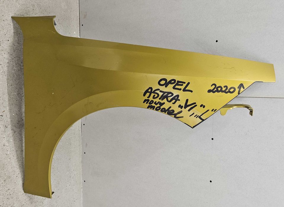 Opel Astra VI "L" błotnik przód przedni prawy od 2020r.nowy model