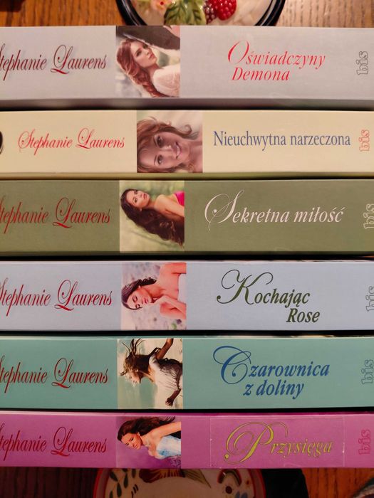 6x Stephanie Laurens ,, - stan bdb