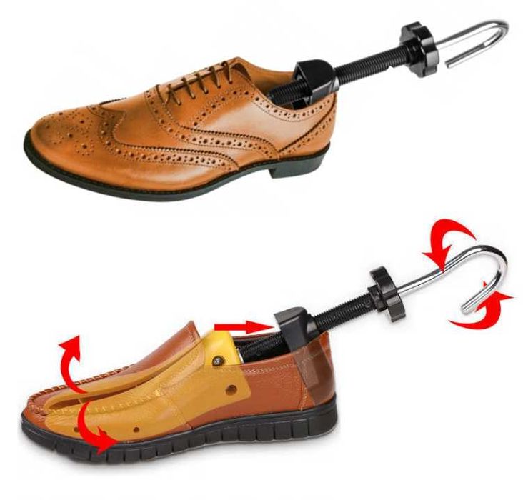 Колодки для розтяжки взуття пластикові