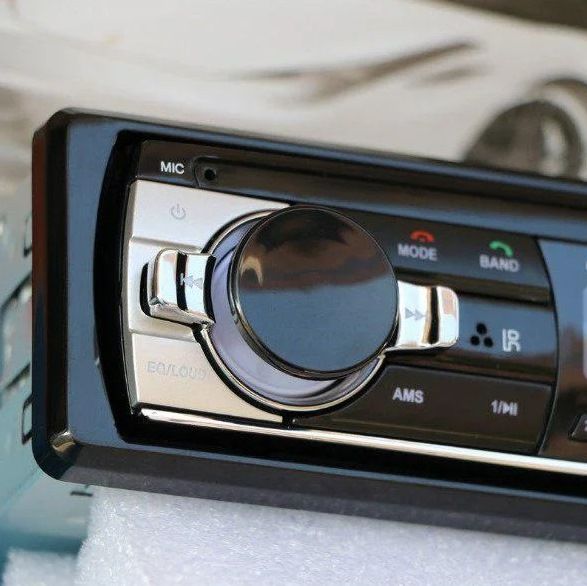 *️⃣ Автомагнитола PIONEER с Bluetooth USB AUX пульт, 4х80w. Магнитола