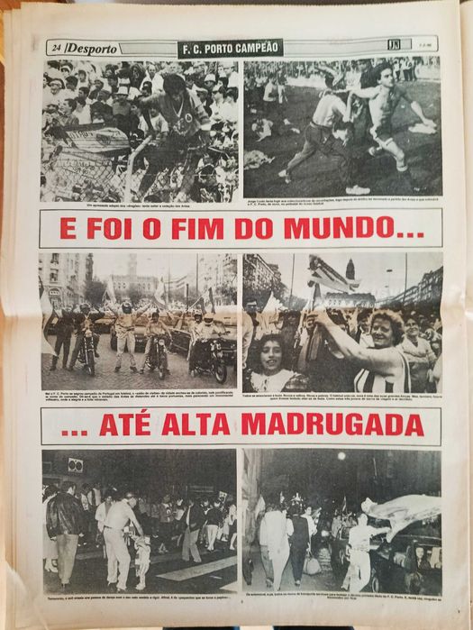 F.C.Porto - Campeão Nacional 1989-1990 - edição JN