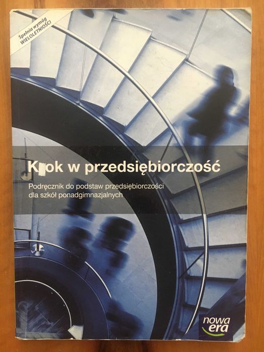 Podęcznik "Krok w przedsiębiorczość"