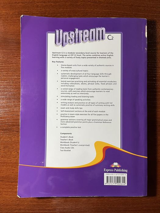 Manual de Curso de Inglês, Upstream C2