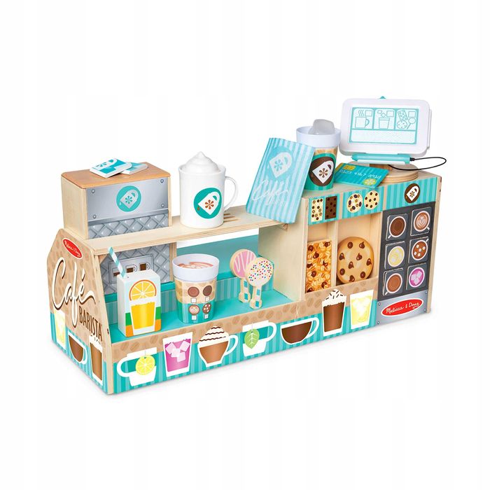 Drewniana kawiarnia Barista Melissa and Doug