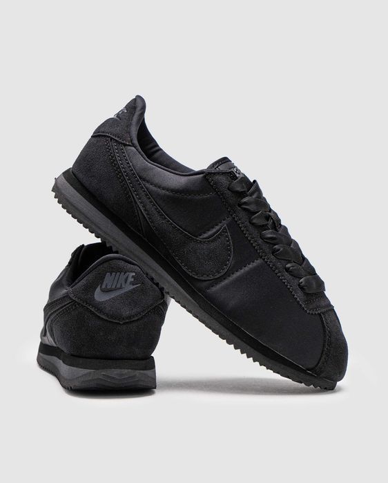 Кросівки Nike Cortez Triple Black premium