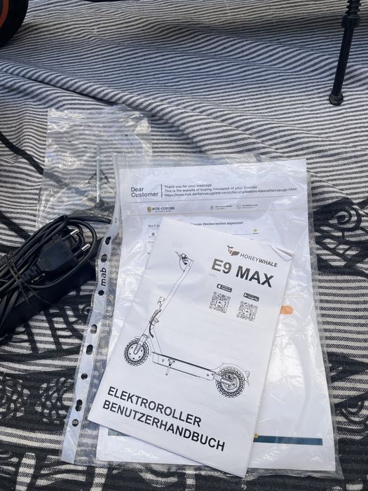 trotinete elétrica E9 Max
