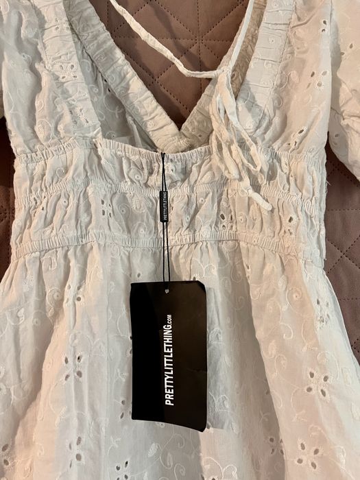 Сукня plt біла прошва легенька міні