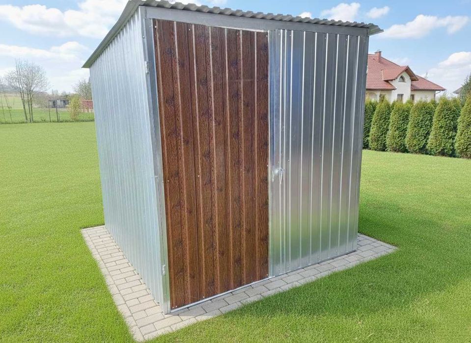 Garaż Blaszany Wzmocniony Budowa Garaże 2x3 Blaszak NAJTANIEJ PROMOCJA