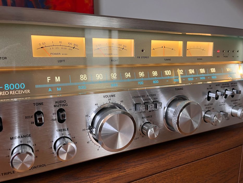 Sansui G 8000 Pure Power DC Stereo Receiver