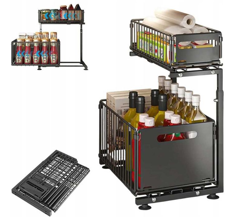 Organizer wysuwany do szafki nowe