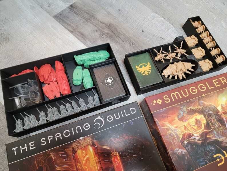 Insert organizer do gry Wojna o Arrakis (Dune: War for Arrakis) + dodatki