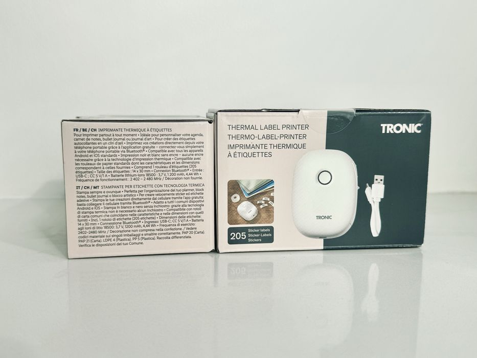 Мобільний термопринтер етикеток TRONIC