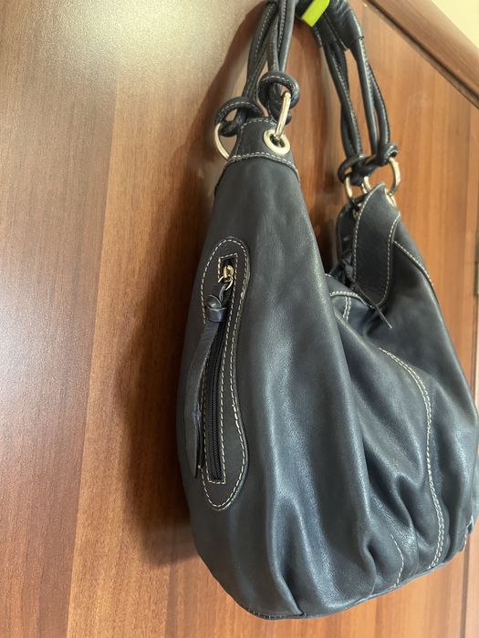 Шкіряна сумка Genuine Leather