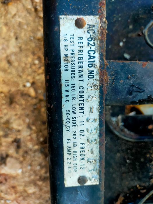 Motor de Refrigeração GE.