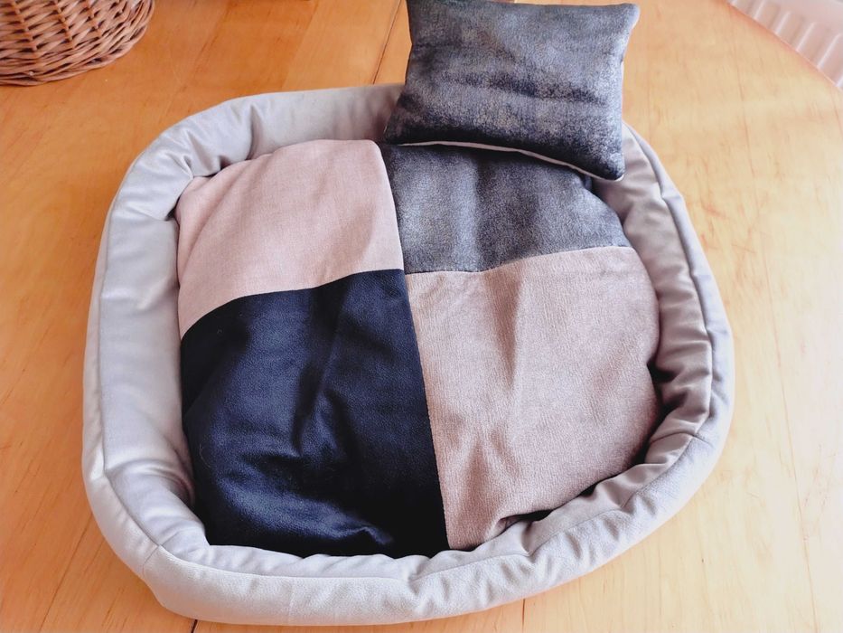 Legowisko dla kota psa handmade. #33 patchwork.