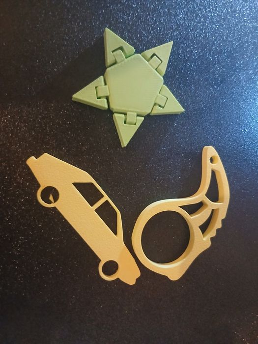 Combo drukowane 3d brelok do kluczy