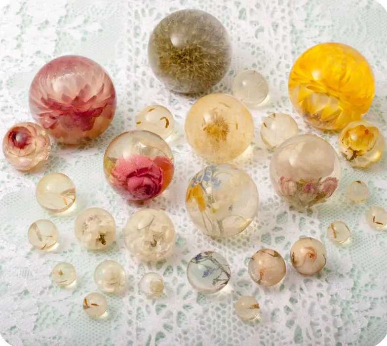 Силіконові молди сфер для епоксидної смоли (різного діаметра)