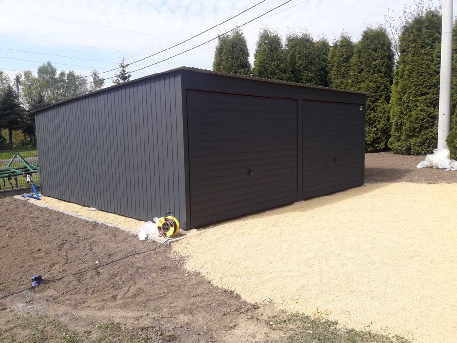 GARAŻ BLASZANY Złoty Dąb -Garaże Blaszane -Magazyn Rolniczy -GRZYWSTAL