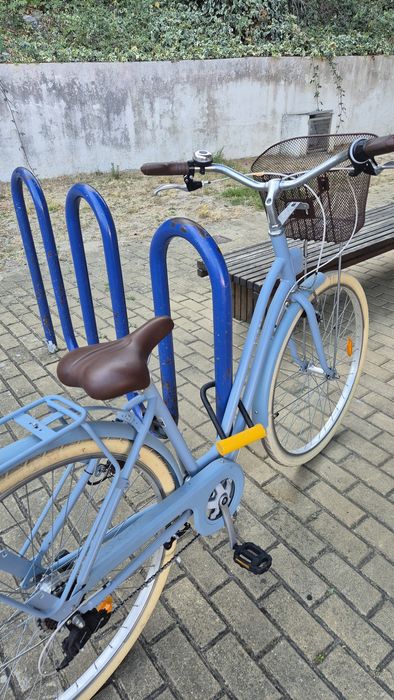 Bicicleta cidade clássica quadro baixo elopsps