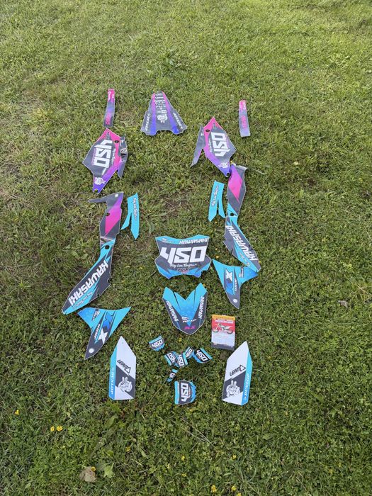 Okleina kawasaki kxf 450 2019-2023