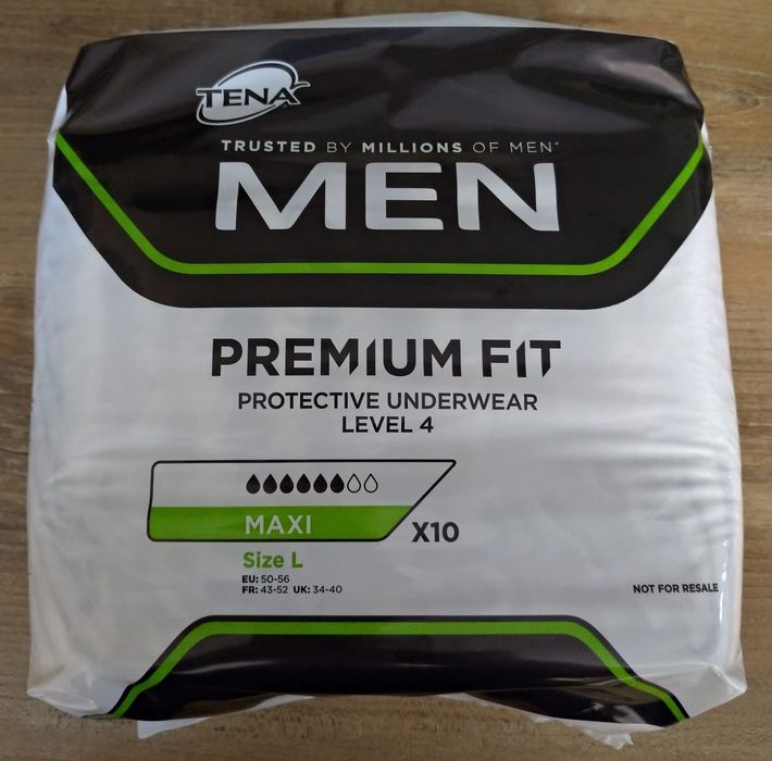 Поглинаюча чоловіча білизна Tena Men Premium fit.