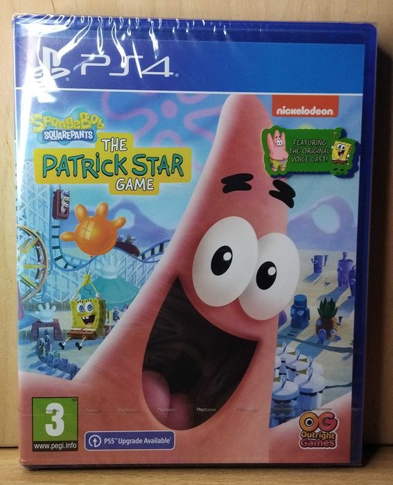 Spongebob Kanciastoporty: Gra Patryka Rozgwiazdy - PlayStation 4.