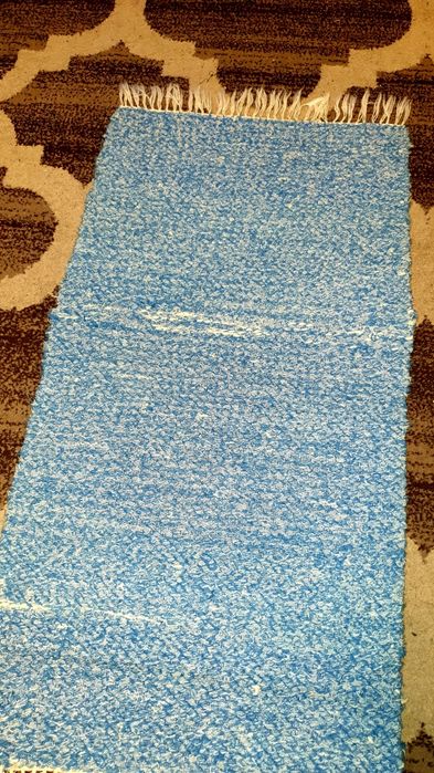 Dywanik chodnik sznurkowy PRL kilim