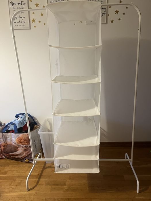 Charriot IKEA com OFERTA de arrumacao 6 compartimentos gama Skubb