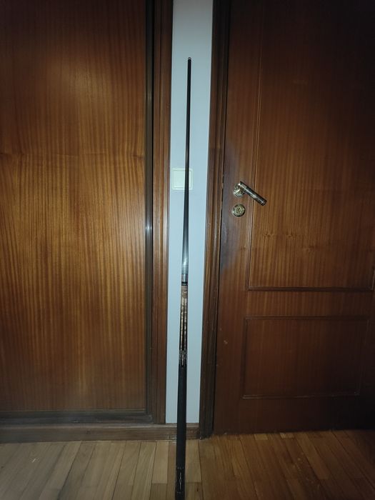 Taco Lucasi com duas varas