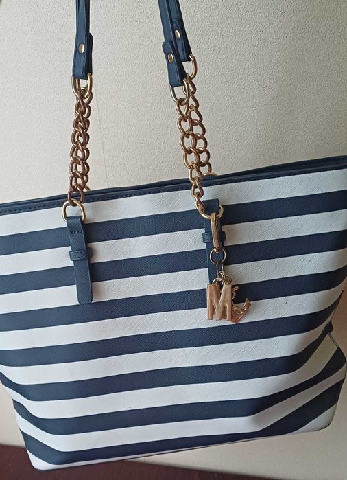 Сумка-шопер в морському стилі