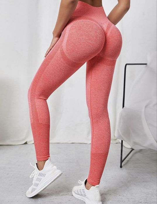 Leggings Push Up Coral