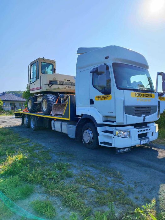 Usługi transportowe autolaweta ładowność 15ton