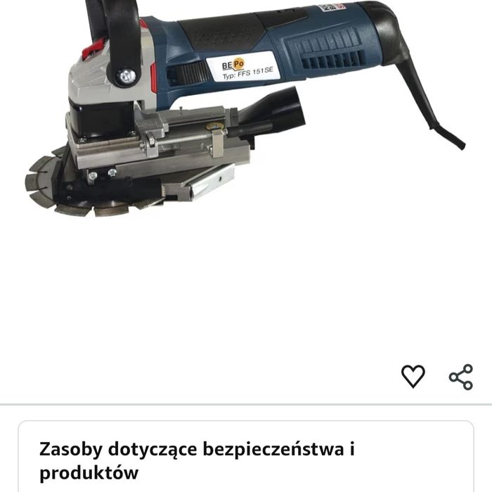 Piła frezarka do wycinania okien
