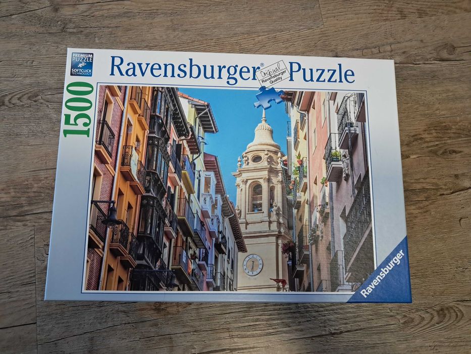Puzzle Ravensburger - Pamplona - 1500 el - kompletne - stan bdb