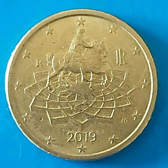 50 Cêntimos de 2019 da Itália