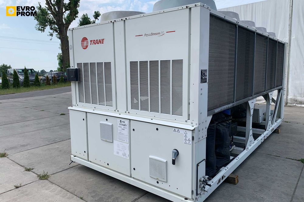 Chiller / Agregat wody lodowej TRANE CGAM140 380.9 KW. Używany. Gwarancja