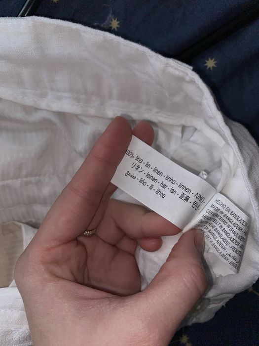 Шорти чоловічі льон 100% ZARA