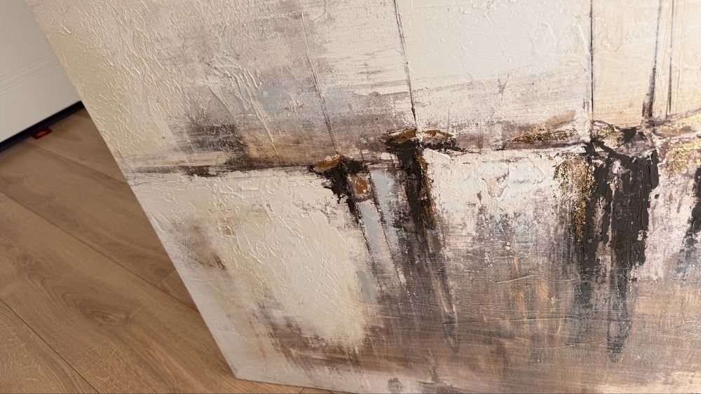 Obraz home&you ręcznie malowany