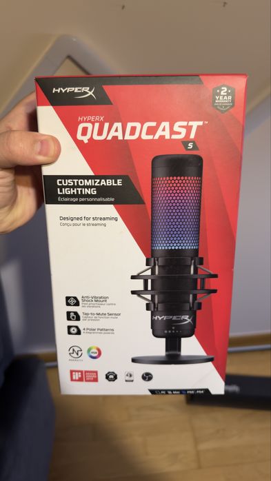 HyperX QuadCast S RGB — 125