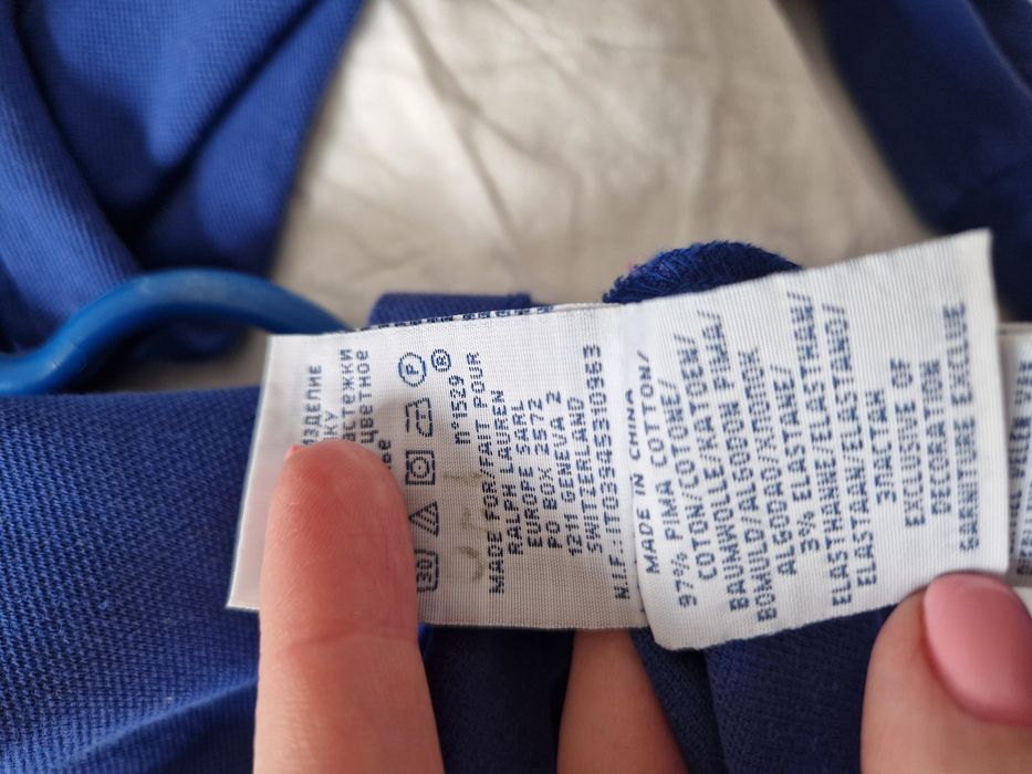 Polo z długim rękawem Ralph lauren