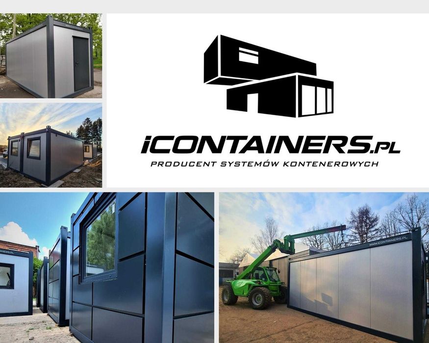 Kontener Pawilon - Biurowy Socjalny Sanitarny Handlowy - PRODUCENT