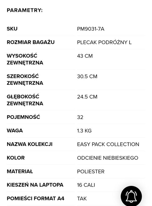 Plecak PUCCINI PM9031-7A