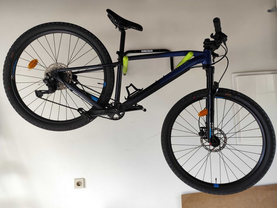 Bicicleta ROCKRIDER BTT de Passeio 29" EXPL 540 azul