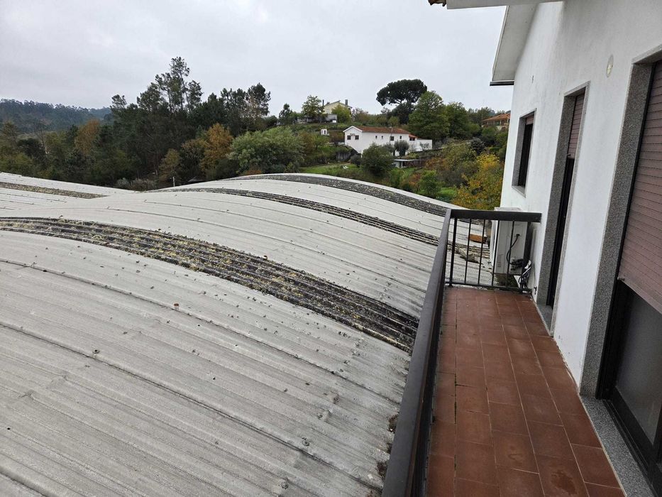 Cobertura e estrutura