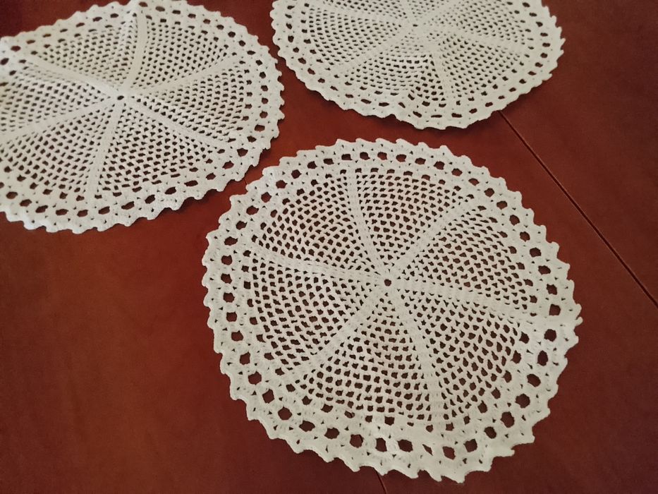 Conjunto de três naperons