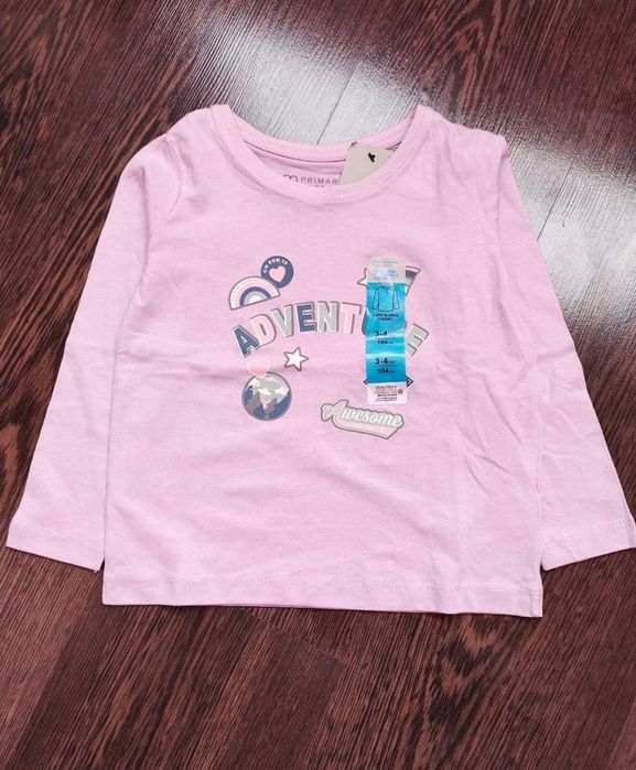 Кофта, реглан для дівчинки фірми Primark розмір 2-3
