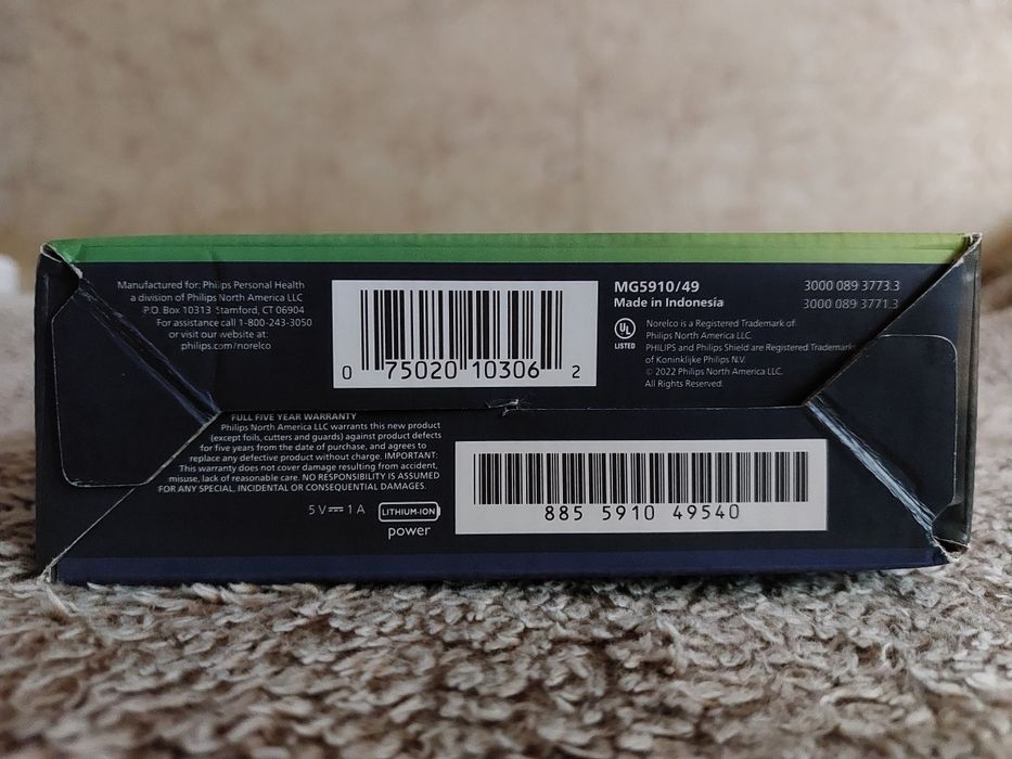 Тримери універсальні PHILIPS Norelco Series 5000 MG5910/49 18in1. NEW!